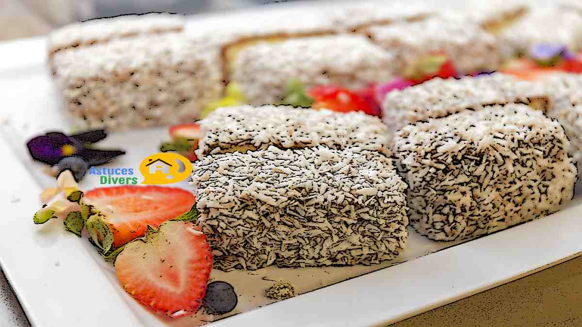 Recette Pour 10 Personnes Gateau Lamington Au Chocolat Et Noix