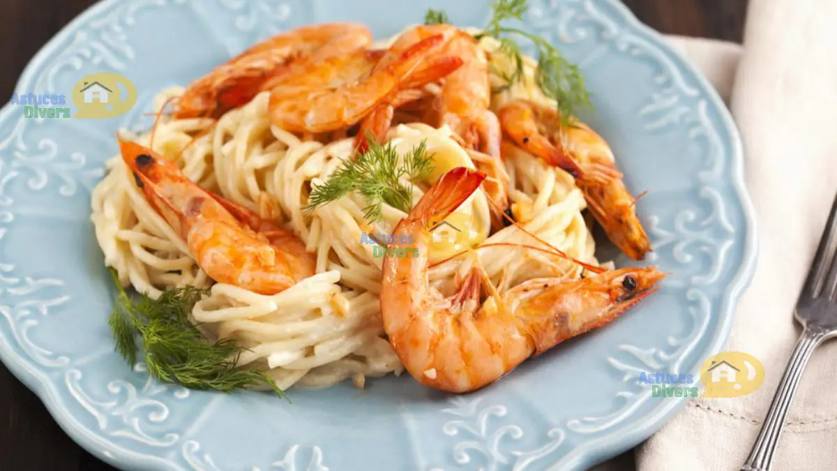 Recette Spaghettis Aux Crevettes Et Aux Zestes De Citron