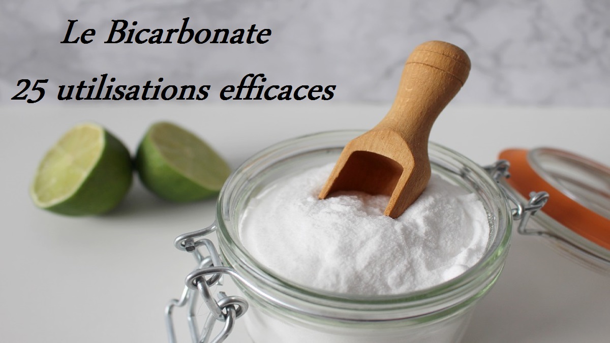 utilisation du bicarbonate pour la maison